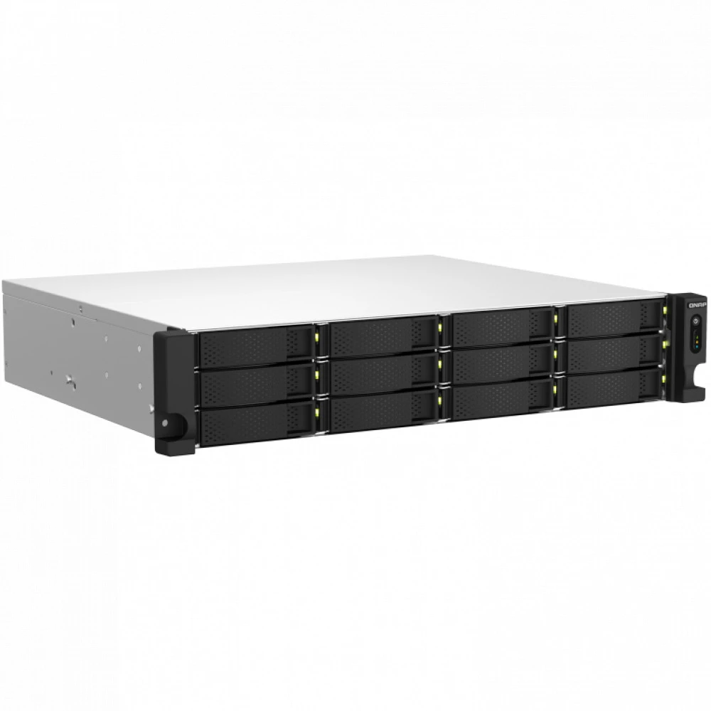 Дисковая системы хранения данных СХД Qnap TS-1264U-RP-8G Rack, 2U