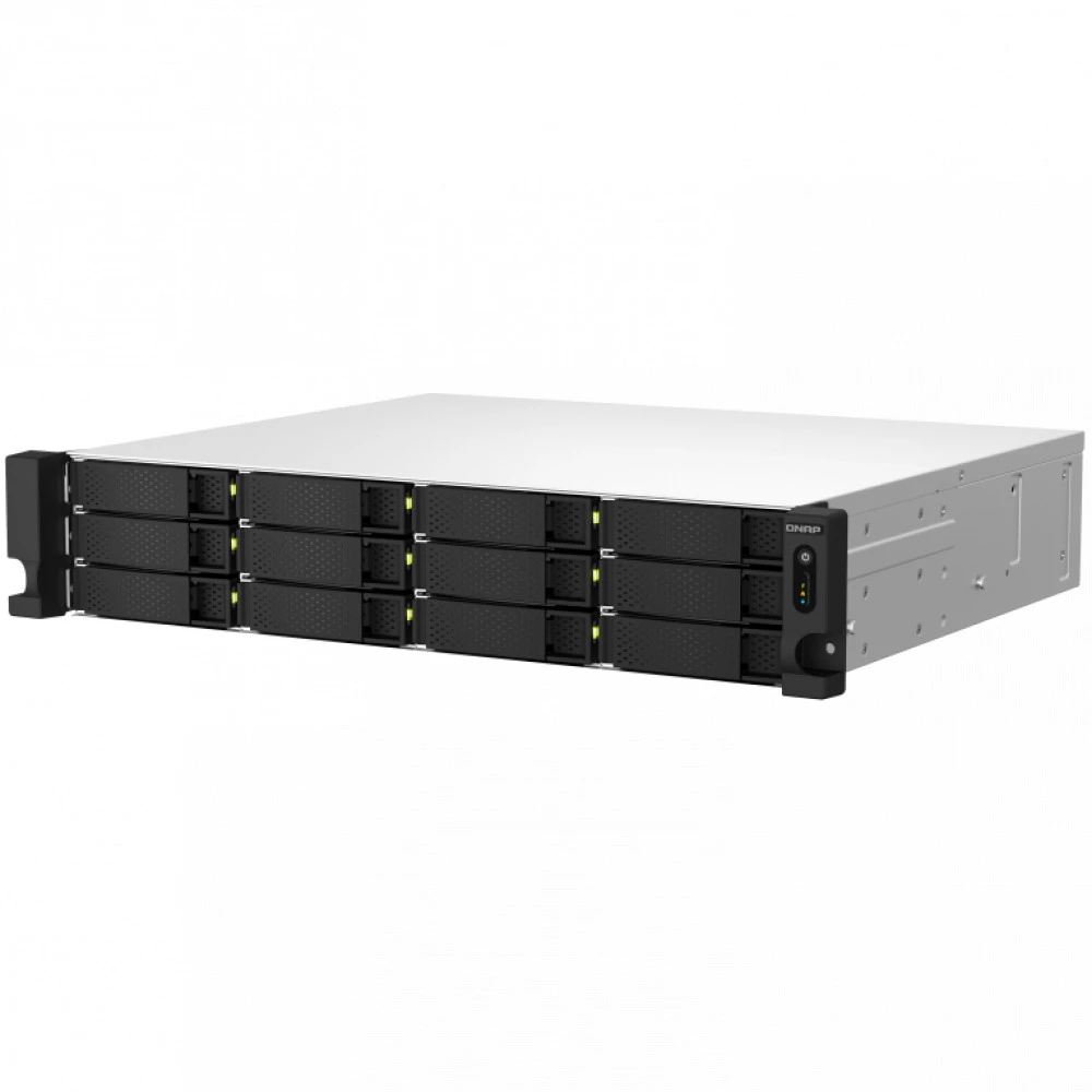 Дисковая системы хранения данных СХД Qnap TS-1264U-RP-8G Rack, 2U