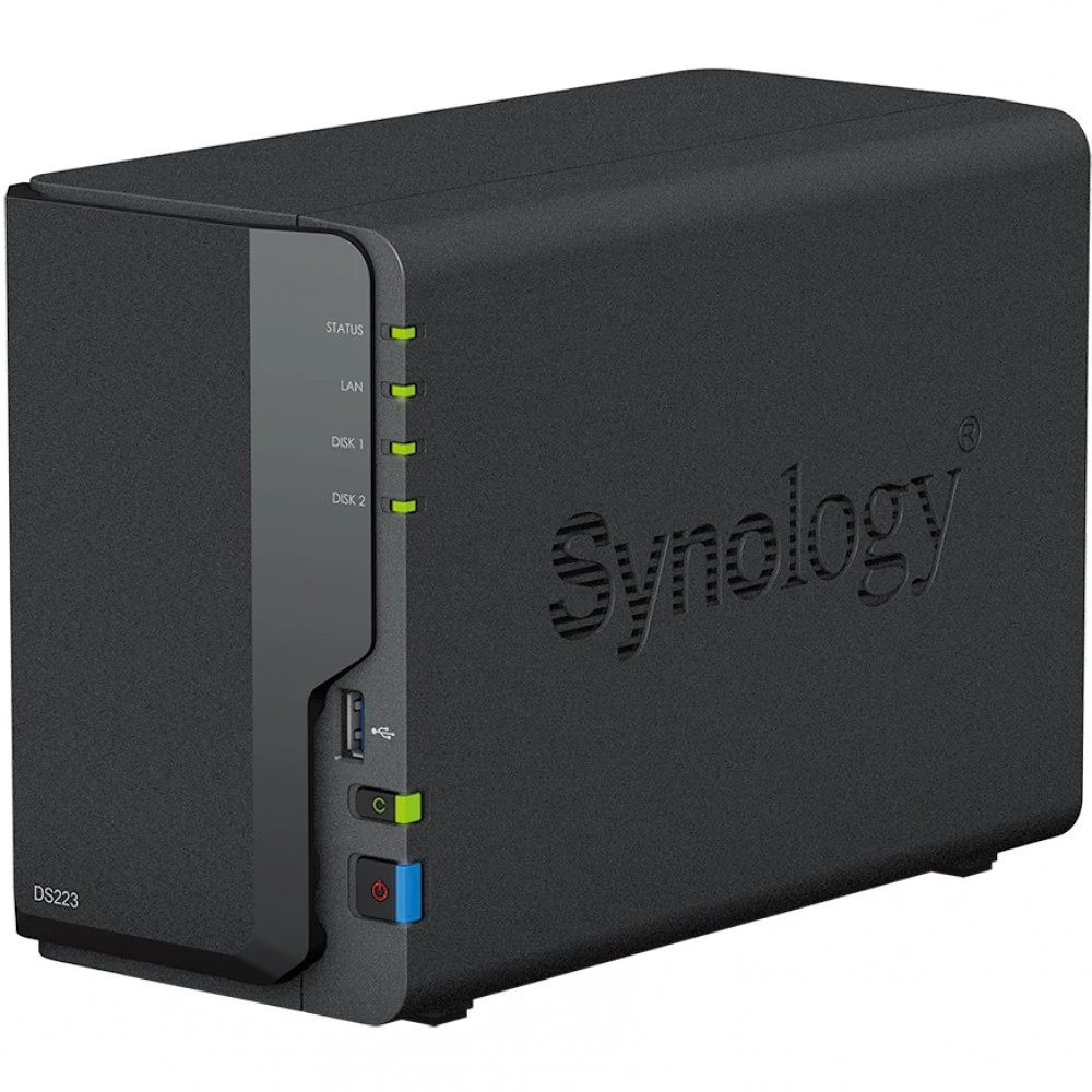 Дисковая системы хранения данных СХД Synology DS223 Tower, Tower