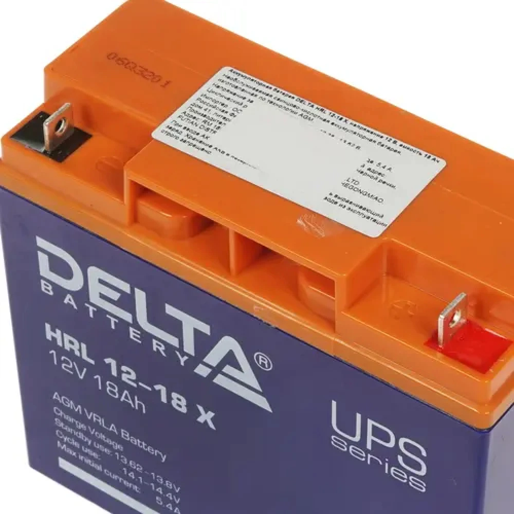 Сменные аккумуляторы АКБ для ИБП Delta Battery HRL 12-18 X 12 В