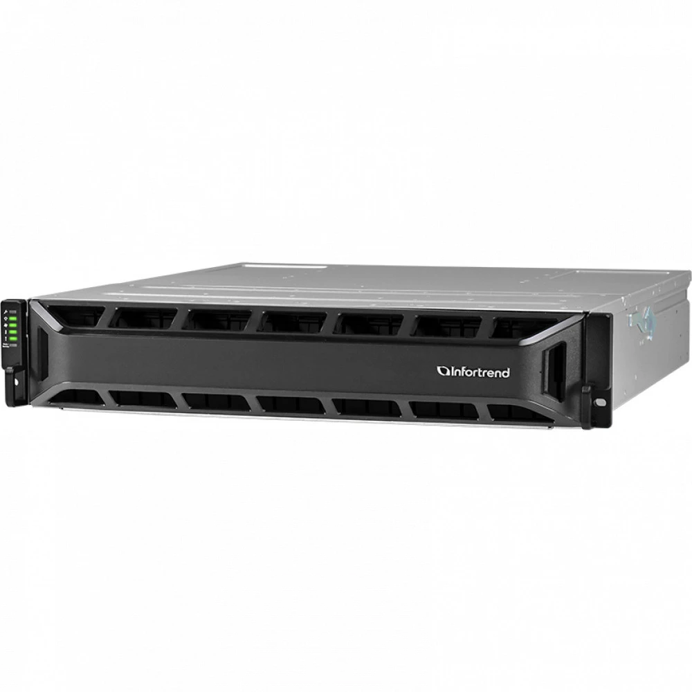 Дисковая системы хранения данных СХД Infortrend EonStor GS 3000T 2U/24bay GS3024URT200G-8U32 Rack, 2U