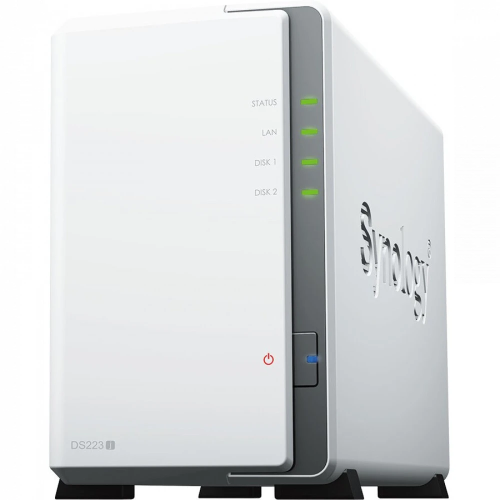 Дисковая системы хранения данных СХД Synology DiskStation DS223j DS223J Tower, Tower