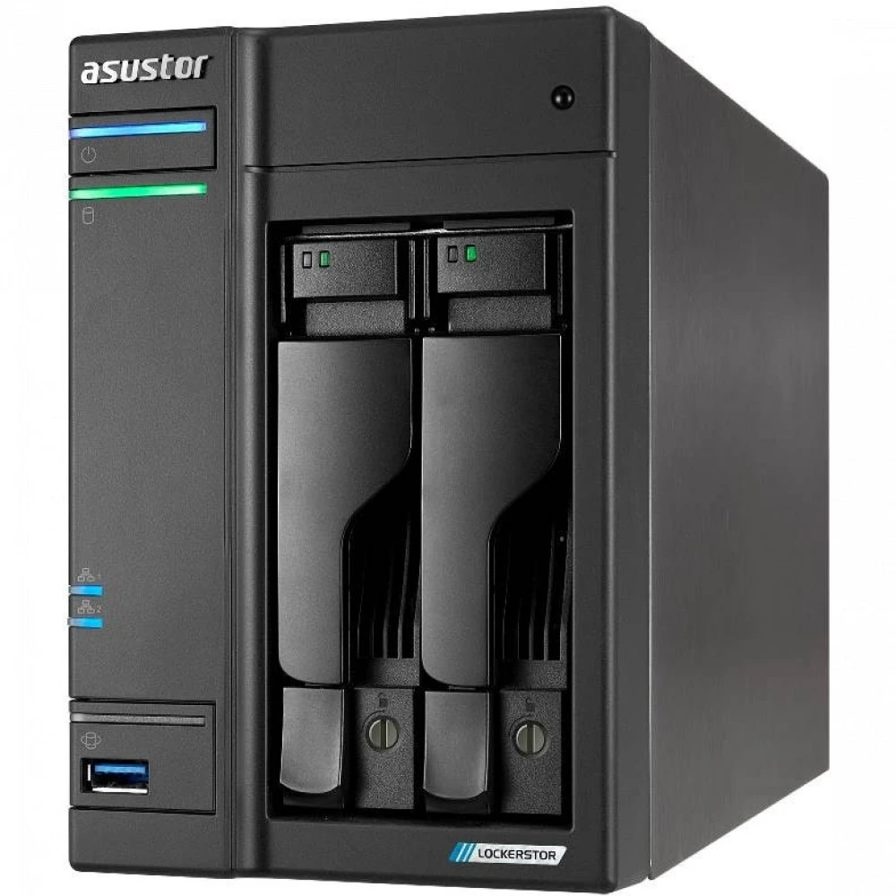 Дисковая системы хранения данных СХД ASUSTOR Asustor Lockerstor 2 Gen2 AS6702T Tower, Tower