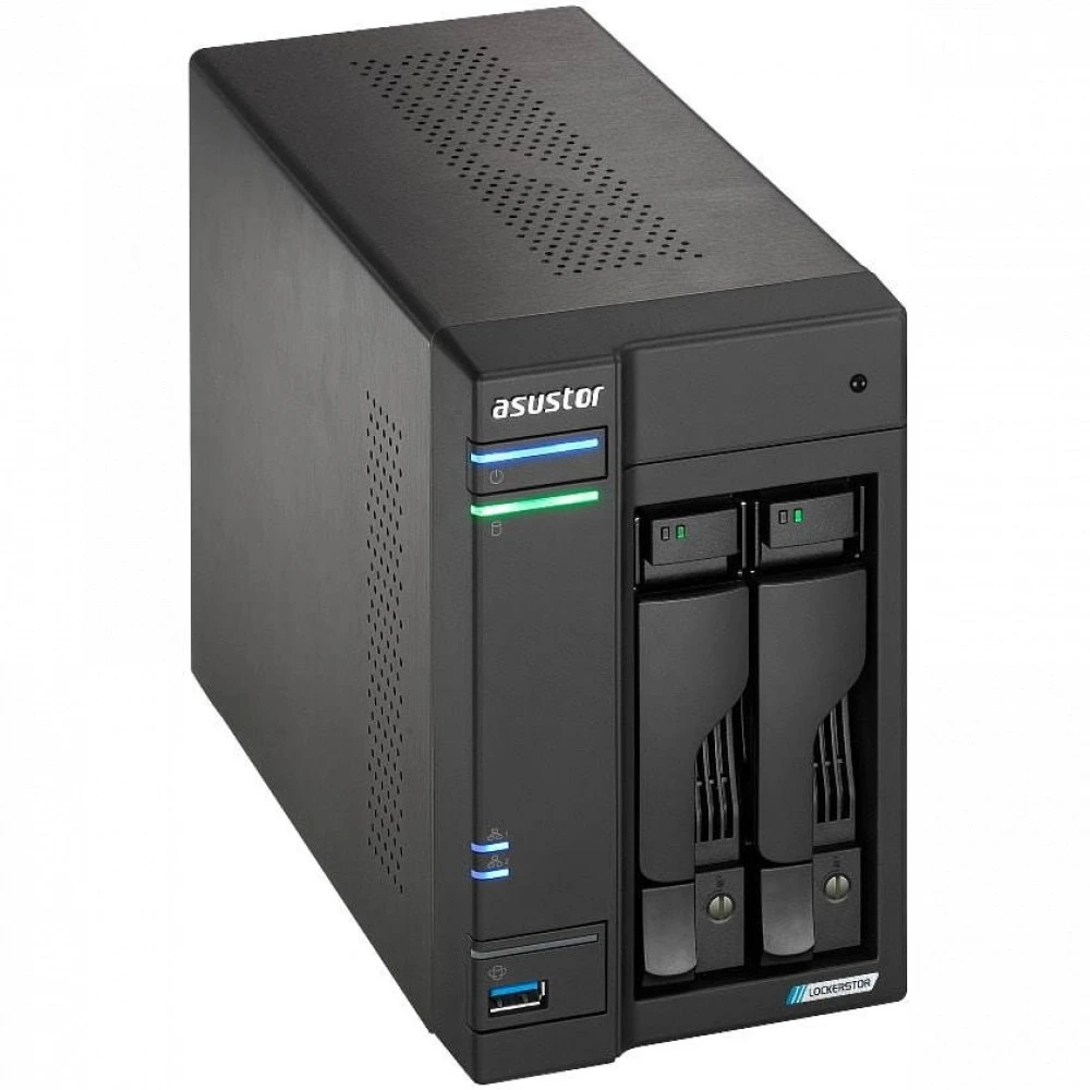 Дисковая системы хранения данных СХД ASUSTOR Asustor Lockerstor 2 Gen2 AS6702T Tower, Tower