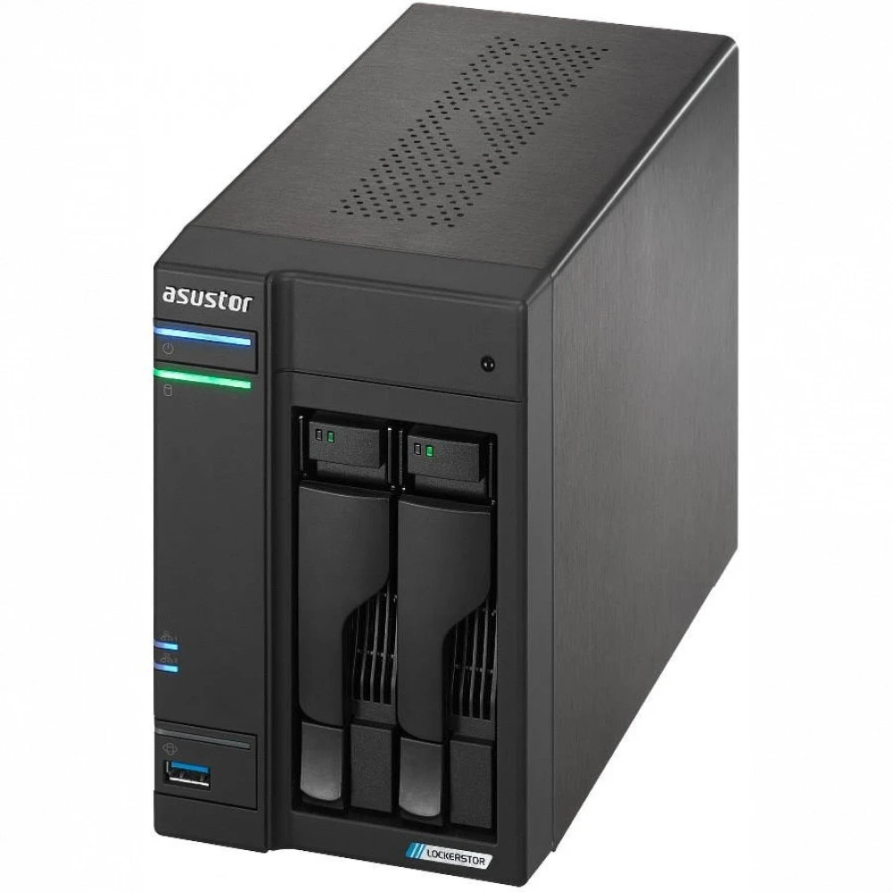 Дисковая системы хранения данных СХД ASUSTOR Asustor Lockerstor 2 Gen2 AS6702T Tower, Tower