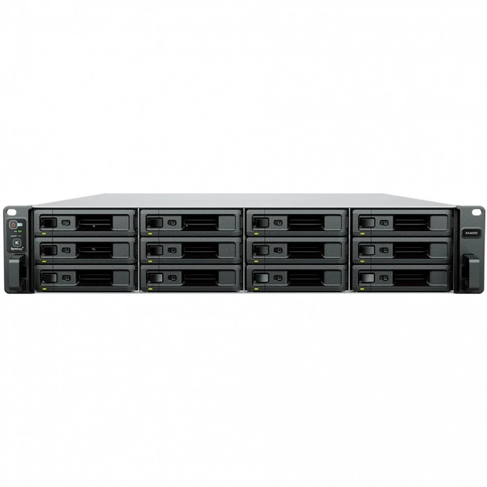 Дисковая системы хранения данных СХД Synology SA3400D Rack, 2U