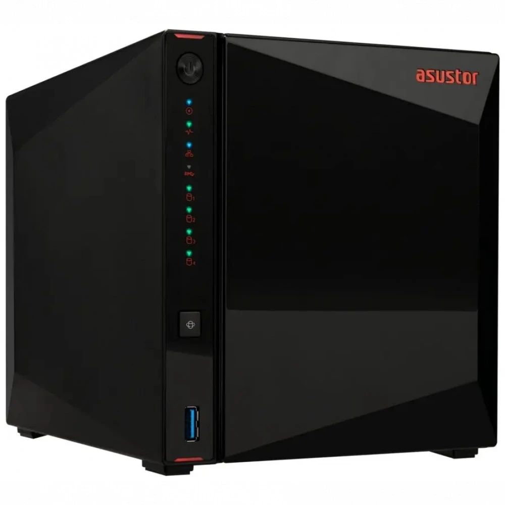 Дисковая системы хранения данных СХД ASUSTOR AS5404T 90IX01R1-BW3S40 Tower, Tower