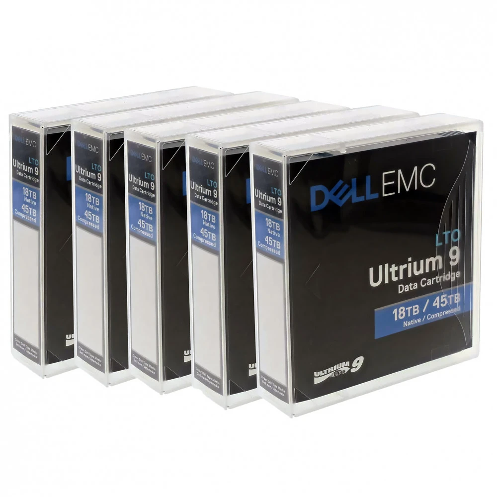 Ленточный носитель информации Dell 440-BBJV LTO-9 Tape Media LTO-9, 5 шт