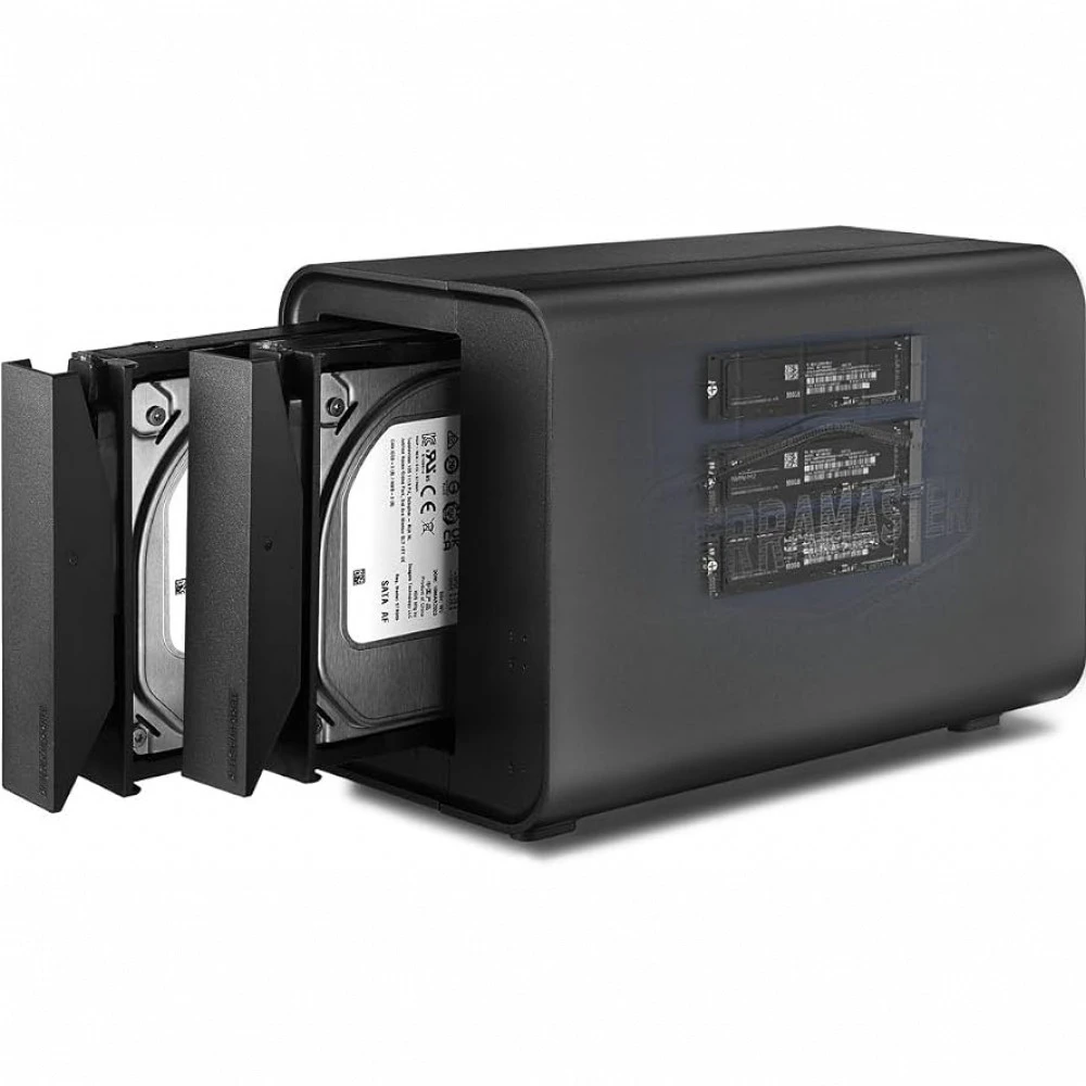 Дисковая системы хранения данных СХД TerraMaster D5 Hybrid Tower, Tower