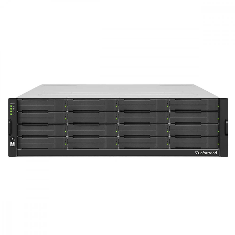 Дисковая системы хранения данных СХД Infortrend GSi 5016GU GSI5016GU000F-8U52 Rack, 3U