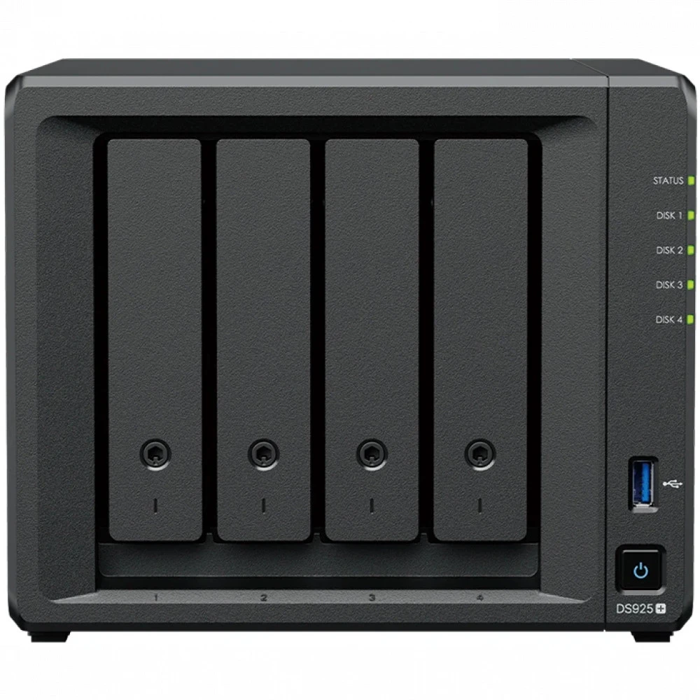 Дисковая системы хранения данных СХД Synology DiskStation DS925+ Desktop, Desktop
