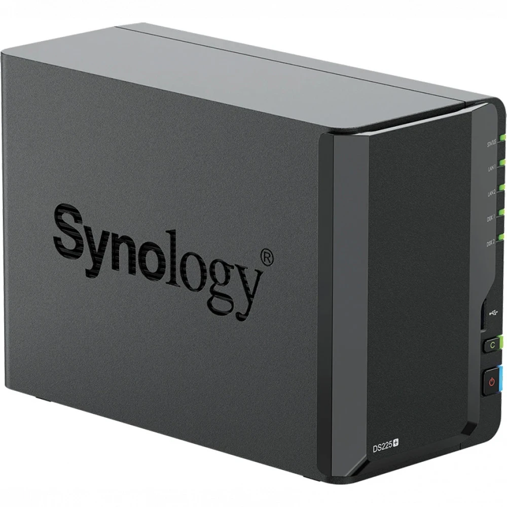 Дисковая системы хранения данных СХД Synology DiskStation DS225+ Desktop, Desktop