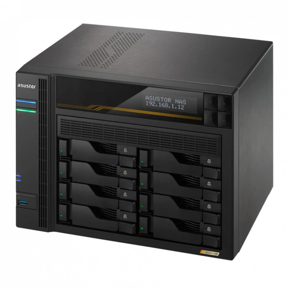 Дисковая системы хранения данных СХД ASUSTOR LOCKERSTOR 8 Gen3 (AS6808T) Desktop, Desktop