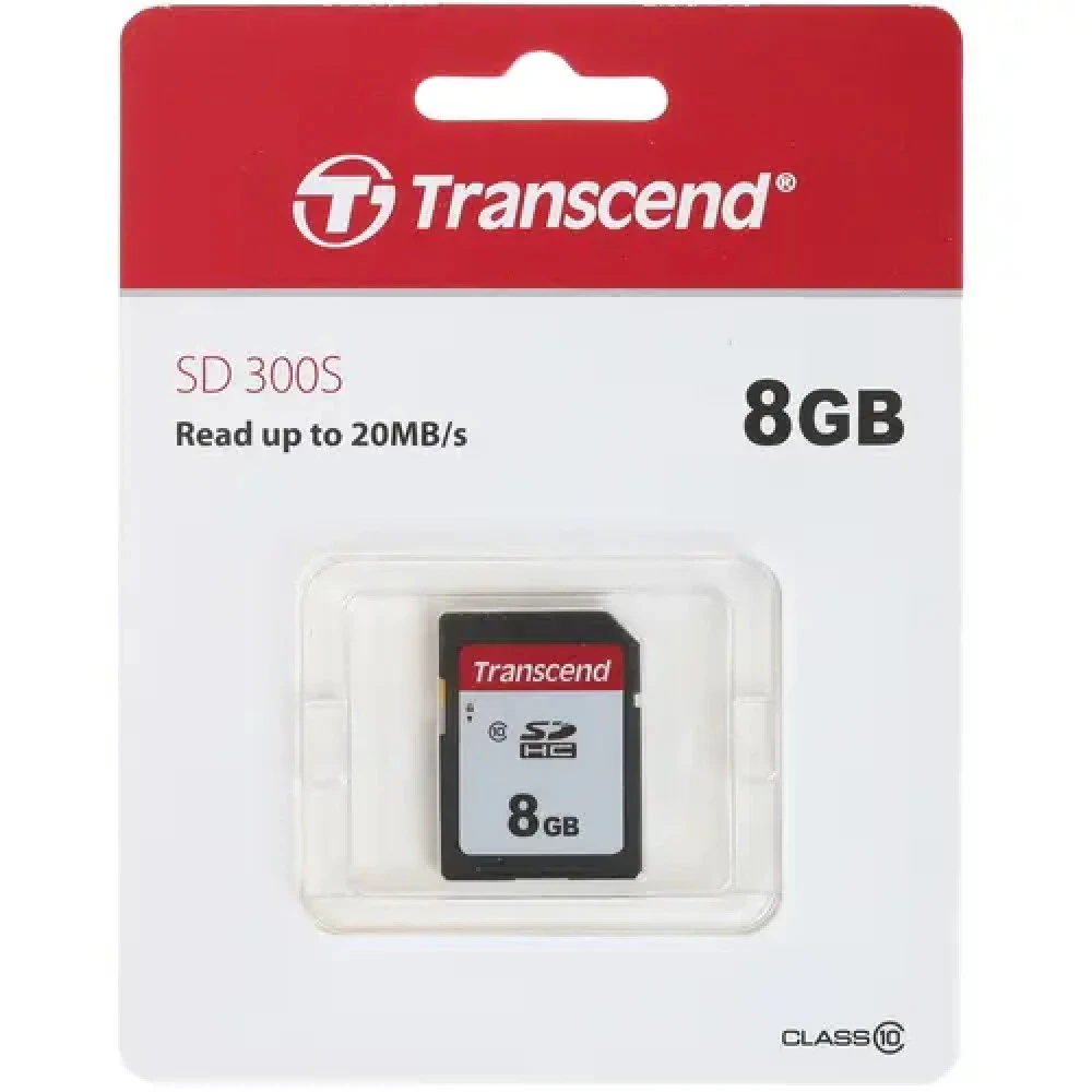 Флеш (Flash) карты Transcend 300S SDHC TS8GSDC300S 8 ГБ