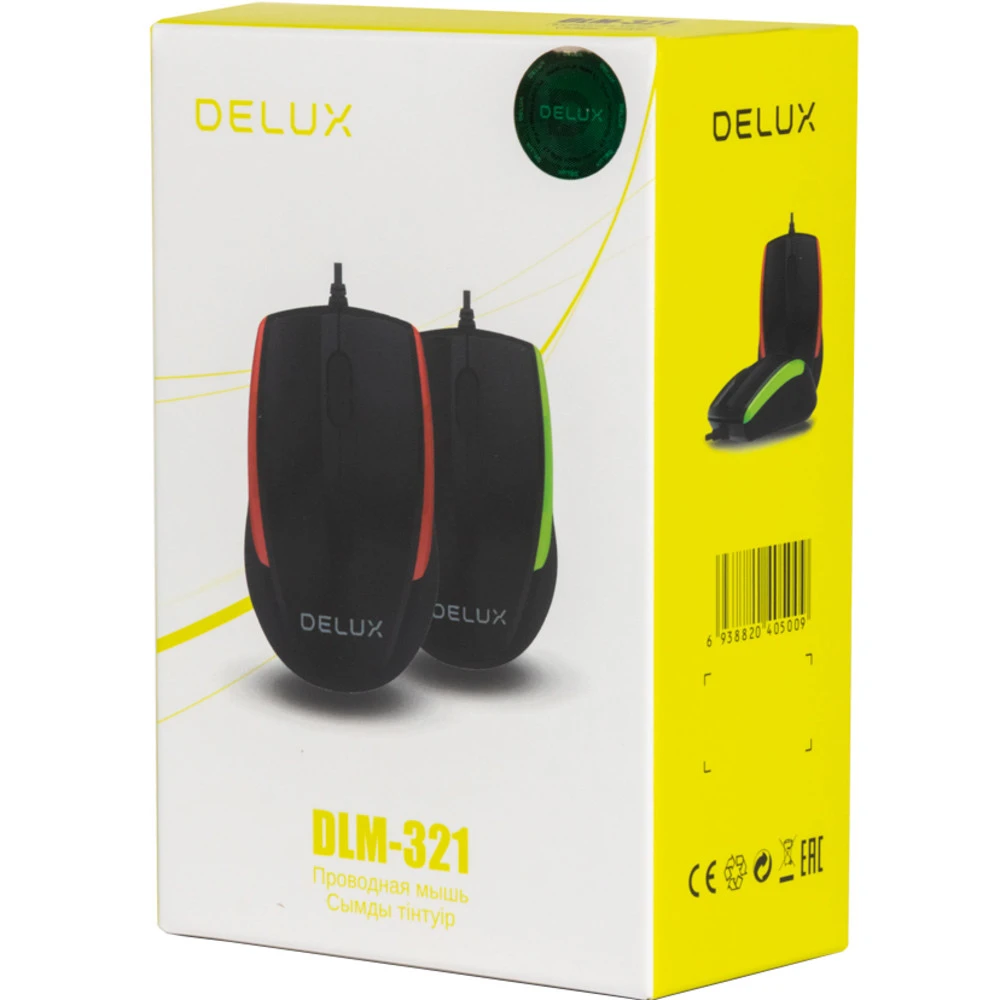 Мышь Deluxe DLM-321OGB