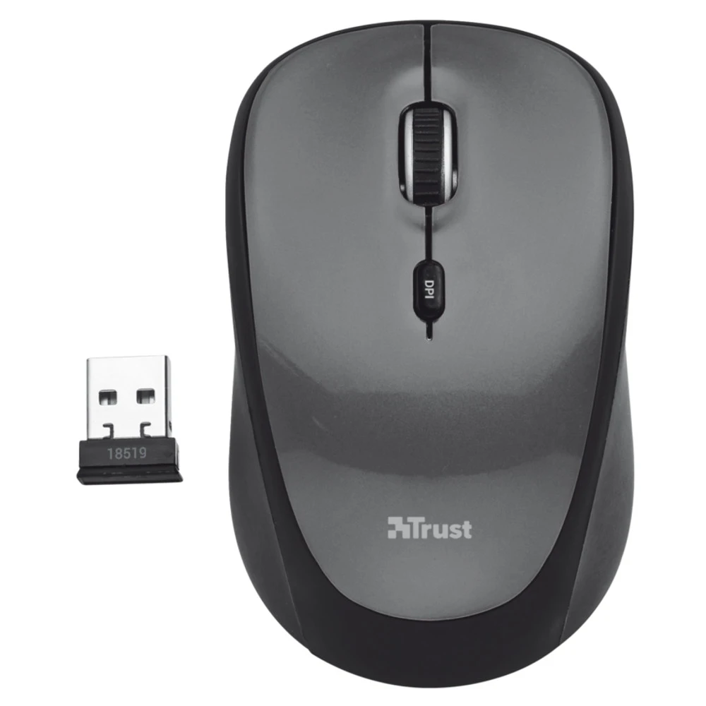 Мышь Trust Yvi Mini Black