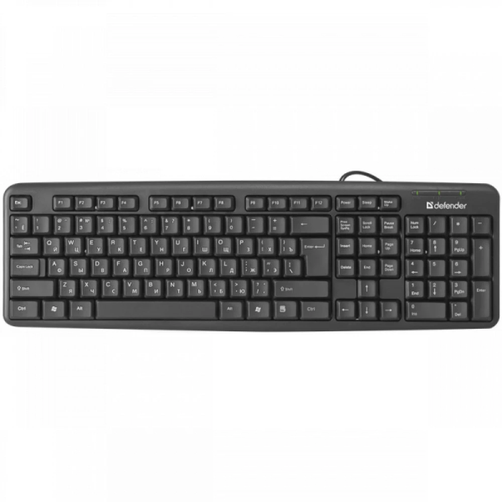 Клавиатура Defender Element HB-520 Проводная, USB