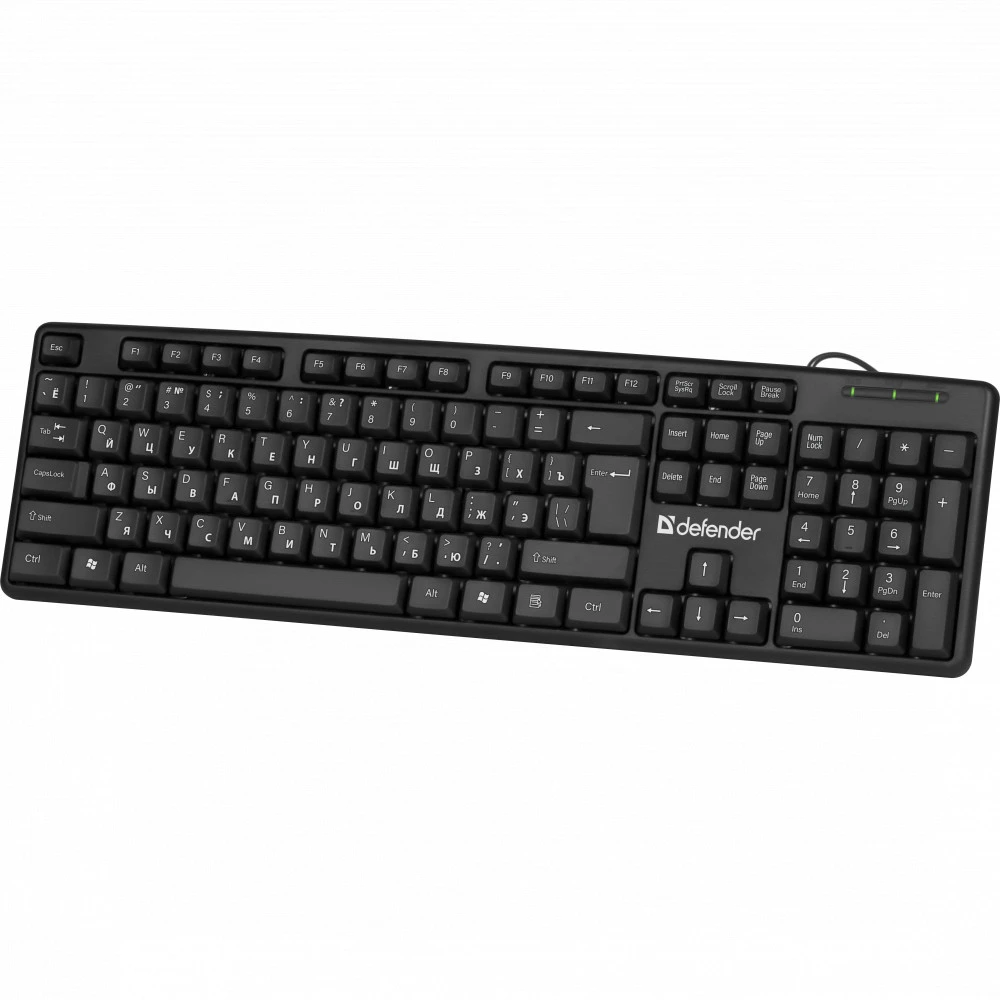 Клавиатура Defender Element HB-520 Проводная, USB