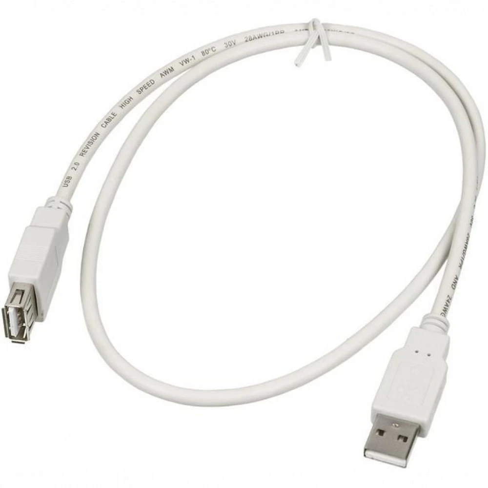 Кабель интерфейсный Buro USB2.0-AM-AF-0,75M