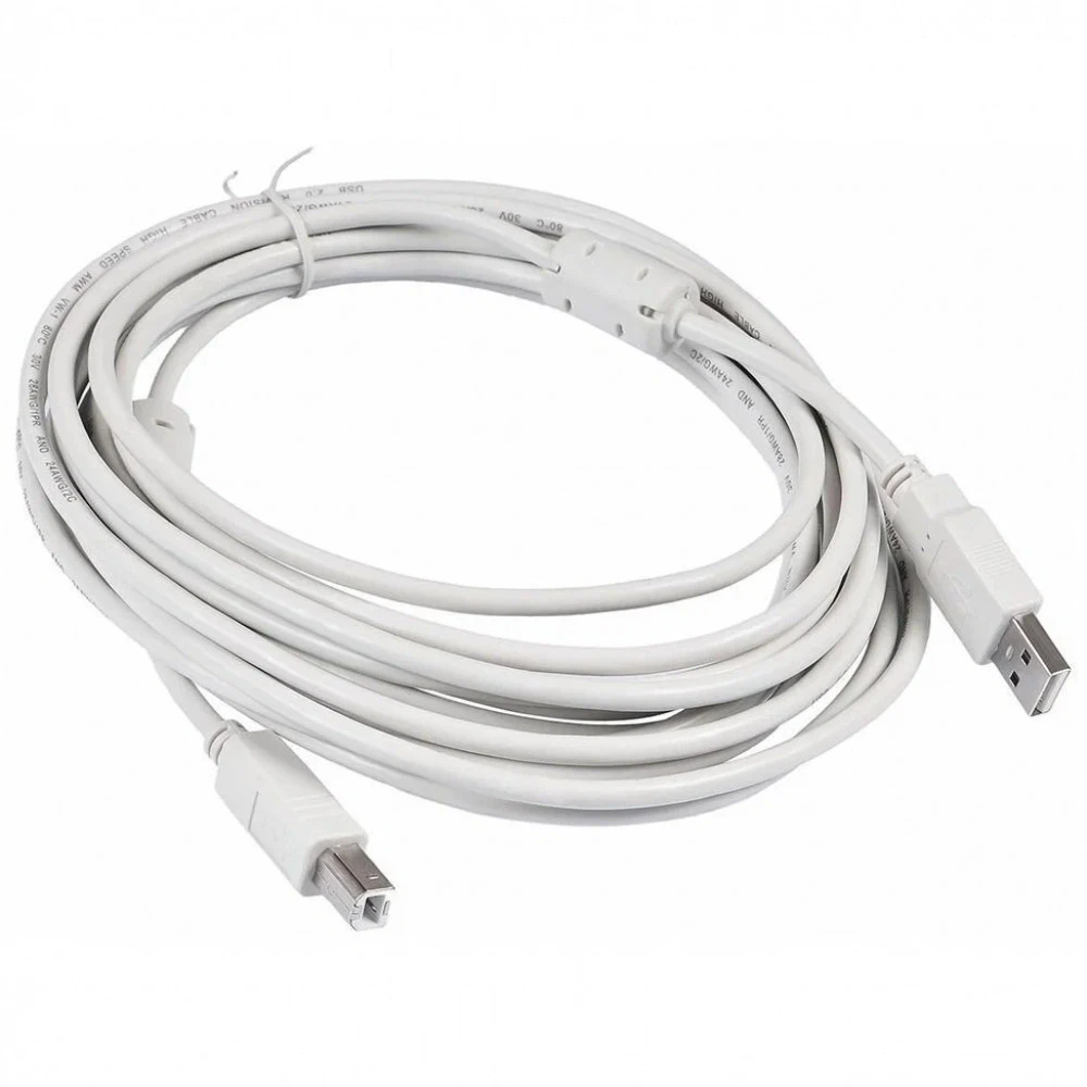 Кабель интерфейсный Buro USB2.0-AM/BM-5M-MG