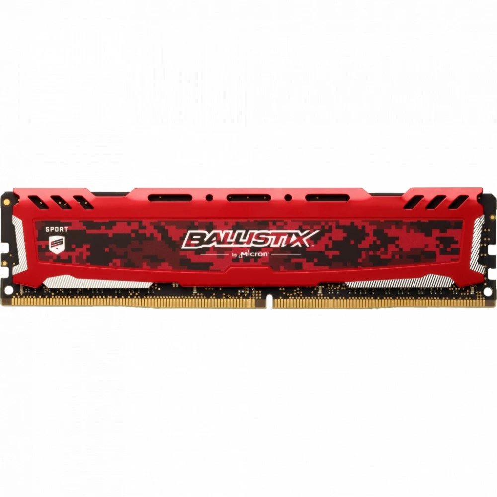 ОЗУ Crucial Ballistix Sport LT Red BLS8G4D32AESEK DIMM, DDR4, 8 Гб, 3200 МГц