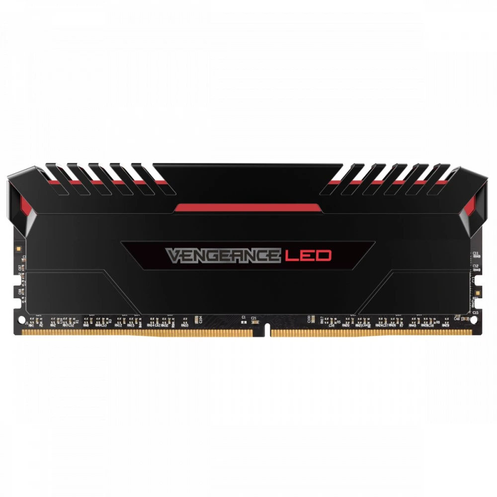 ОЗУ Corsair VENGEANCE® LED CMU32GX4M2C3000C15R DIMM, DDR4, 32 Гб (2 х 16 Гб), 3000 МГц