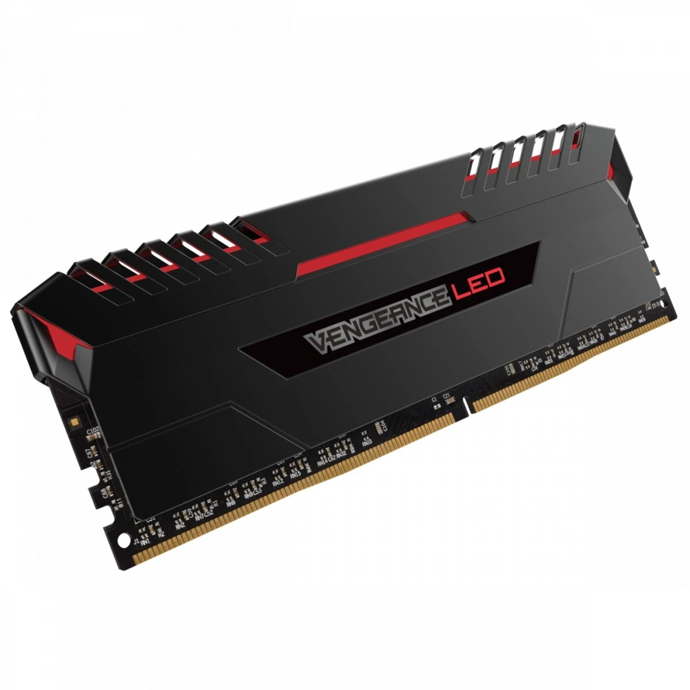 ОЗУ Corsair VENGEANCE® LED CMU32GX4M2C3000C15R DIMM, DDR4, 32 Гб (2 х 16 Гб), 3000 МГц