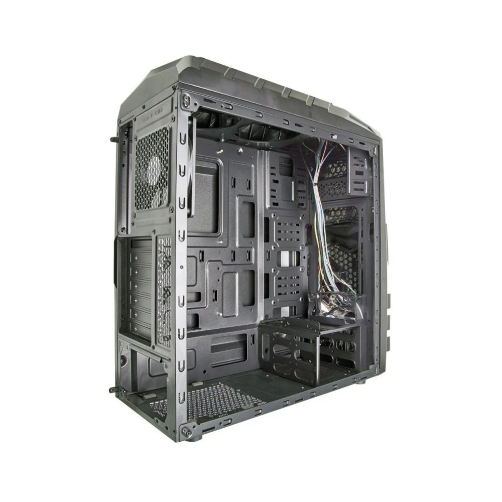 Корпус ExeGate EVO-8204N Black-Red EX277155RUS