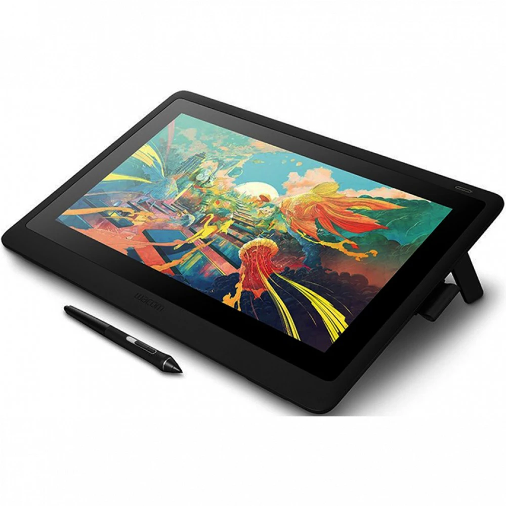 Графический планшет Wacom Cintiq 16 DTK1660K0B 5080, 8192, 344.16 x 193.59 мм, Цветной дисплей