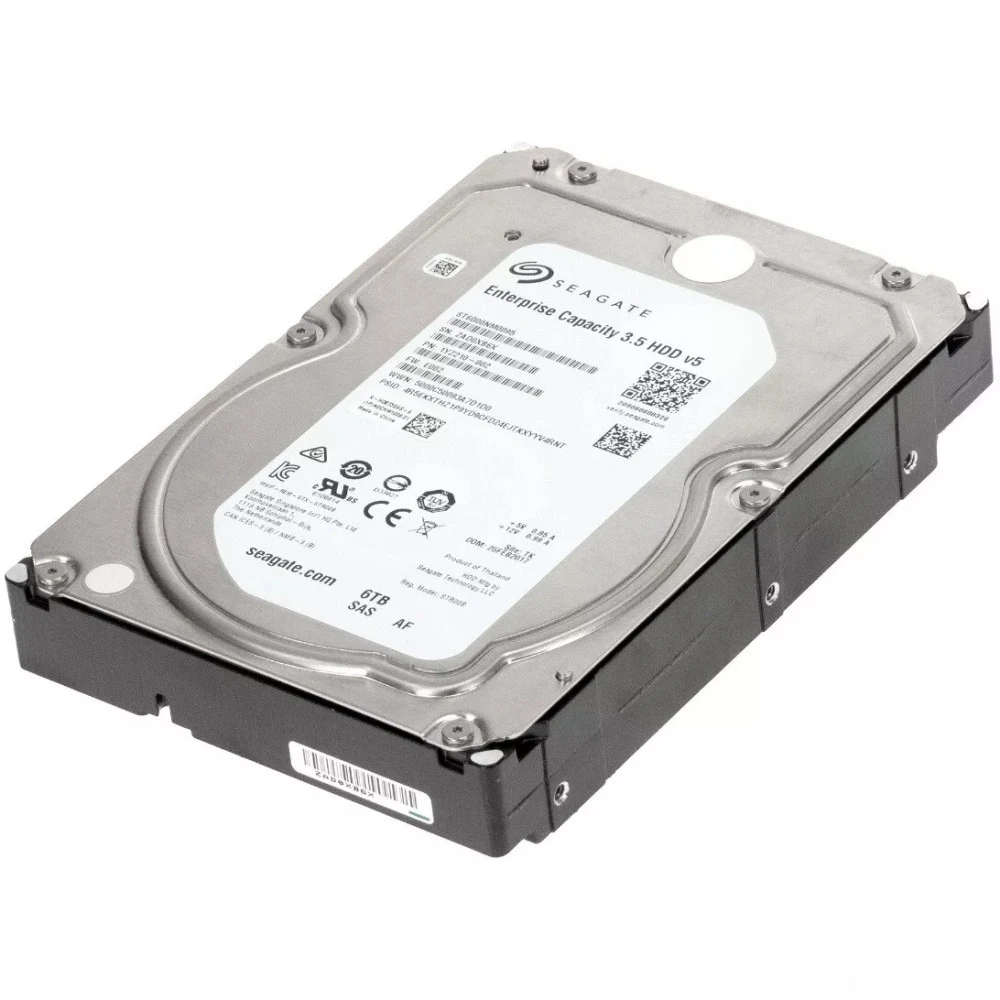 Серверный жесткий диск Seagate Exos 7E8 Enterprise Capacity ST6000NM0095 HDD, 3,5 LFF, 6 ТБ, SAS