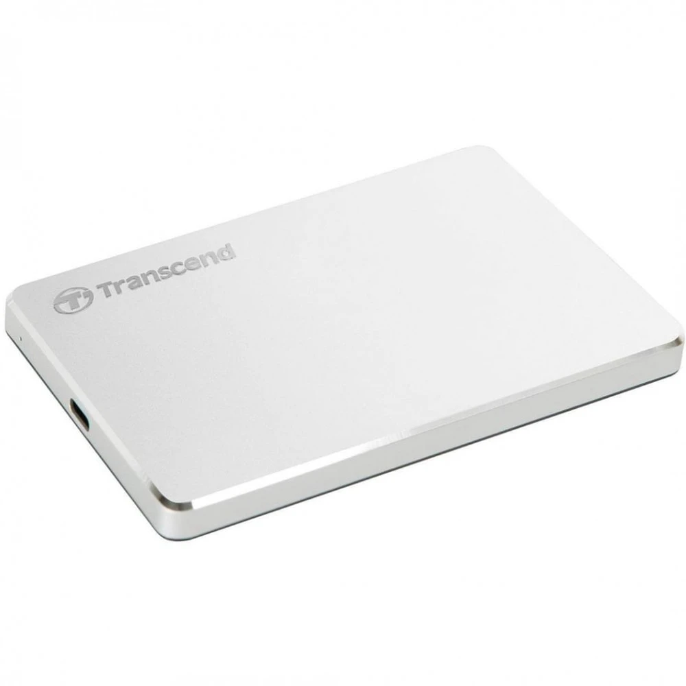 Внешние накопители Transcend StoreJet 25C3S silver TS1TSJ25C3S 1 ТБ, Разъём USB Type-C