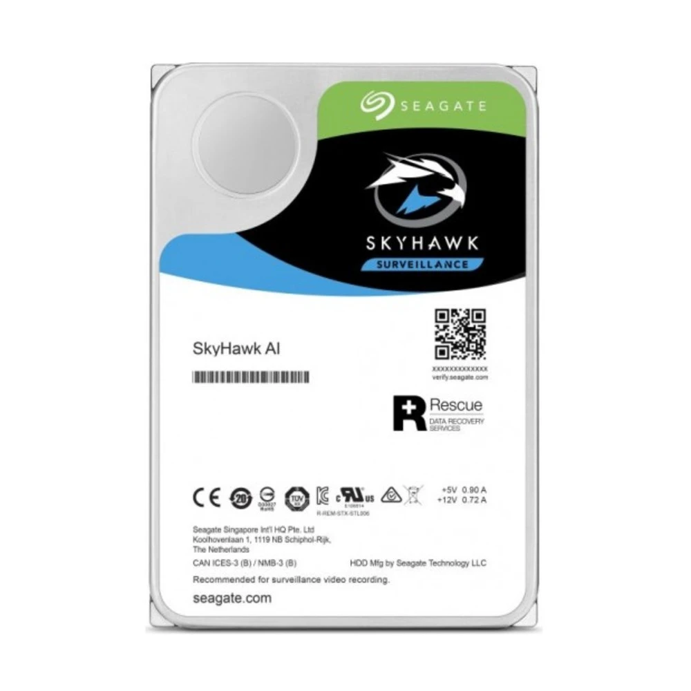 Жесткий диск Seagate ST12000VE0008 HDD (классические), 12 ТБ, 3.5 дюйма, SATA
