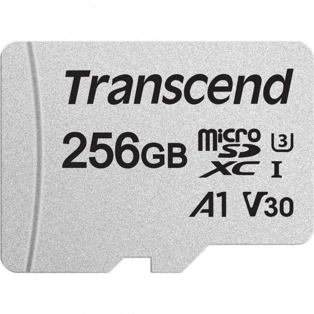 Флеш (Flash) карты Transcend microSDXC 256Gb Class 10 UHS-I 300S + SD adapter TS256GUSD300S-A 256 ГБ