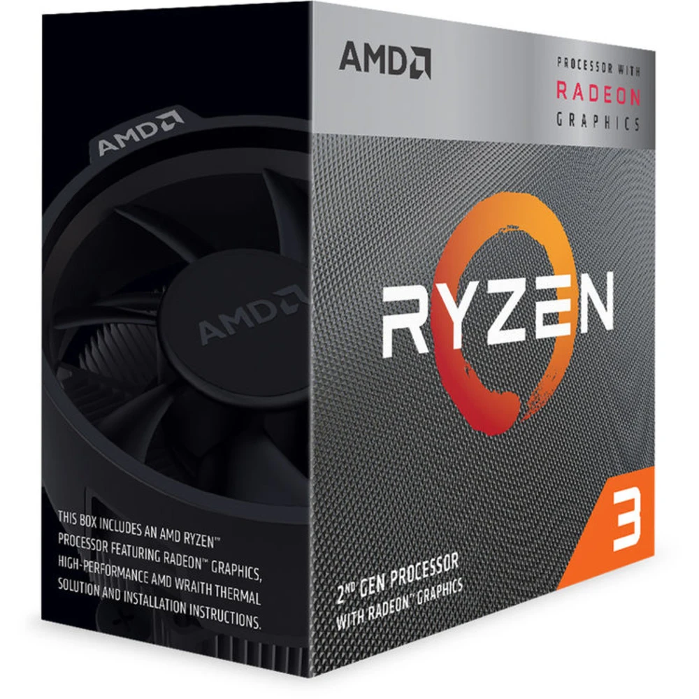 Процессор AMD Ryzen 3 3200G YD3200C5FHBOX 3.2 ГГц, 4 МБ, BOX