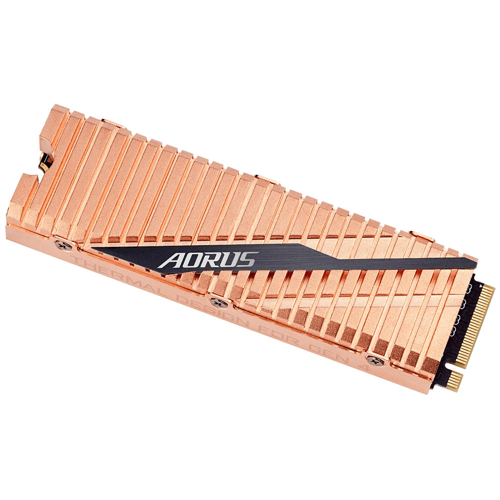 Жесткий диск Gigabyte AORUS NVMe Gen4 SSD GP-ASM2NE6200TTTD SSD (твердотельные), 2 ТБ, M.2, PCIe