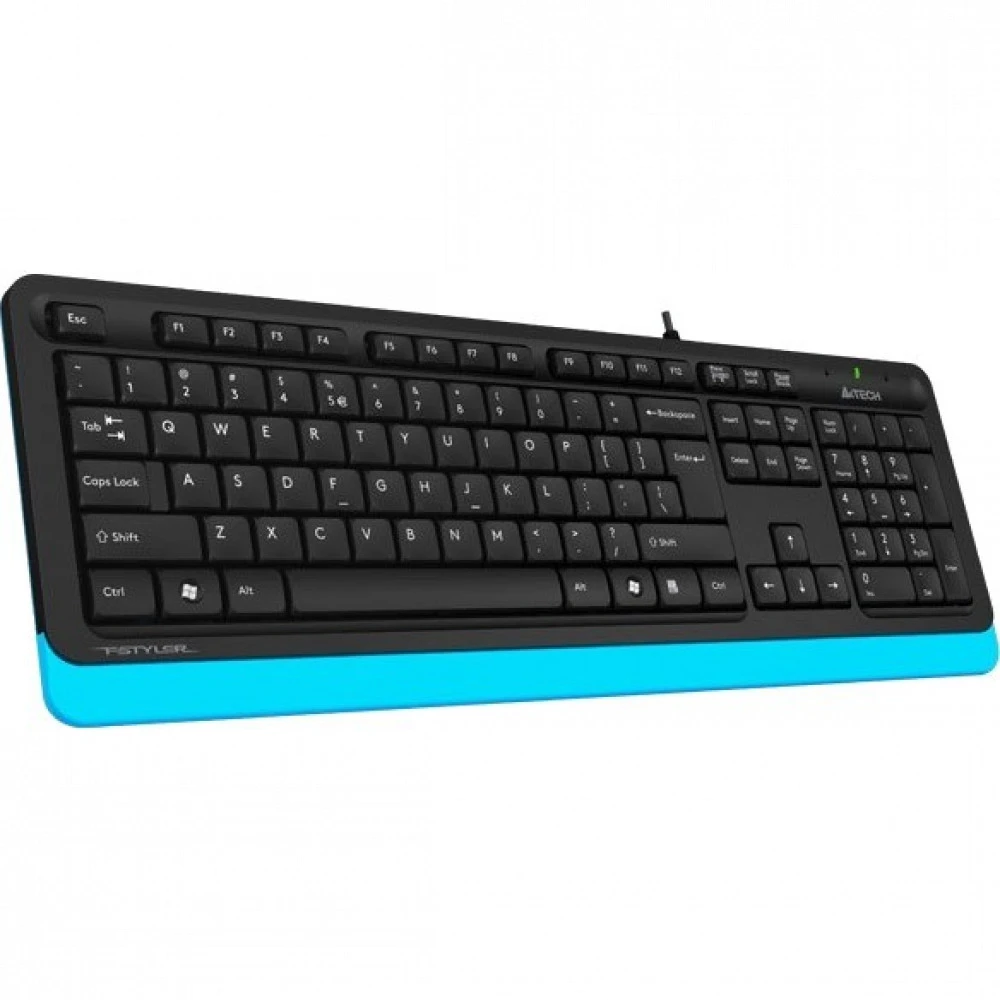 Клавиатура A4Tech Клавиатура Fstyler FK10 FK10 BLUE Проводная, USB