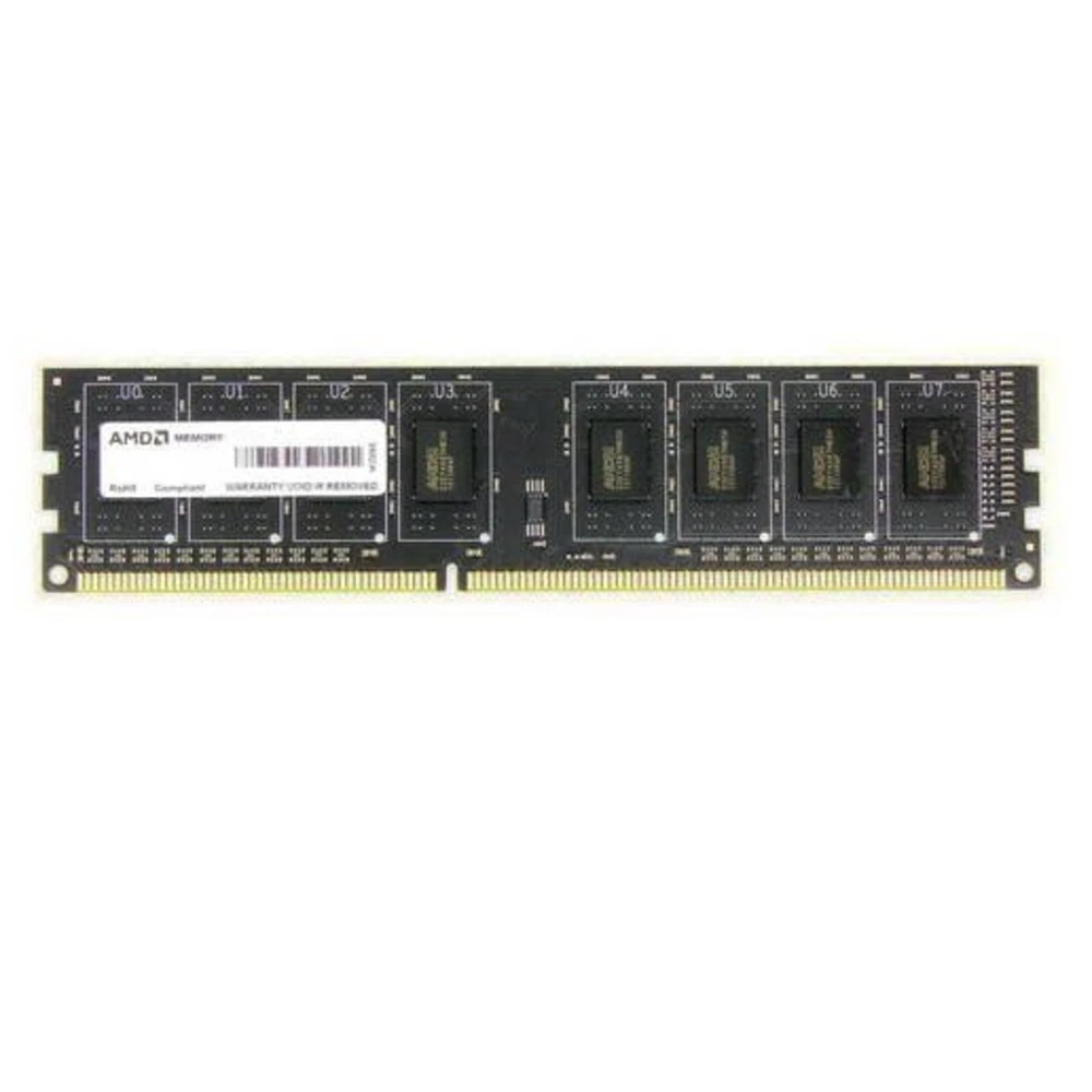 ОЗУ AMD 2GB Radeon™ DDR3 1600 DIMM R5 Entertainment Series Black R532G1601U1S-U DIMM, DDR3, 2 Гб, 1600 МГц