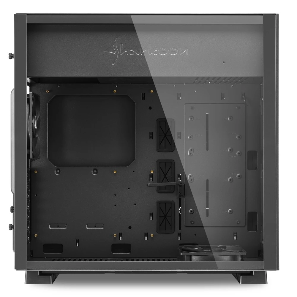 Корпус Sharkoon PURE STEEL BLACK Mid-Tower