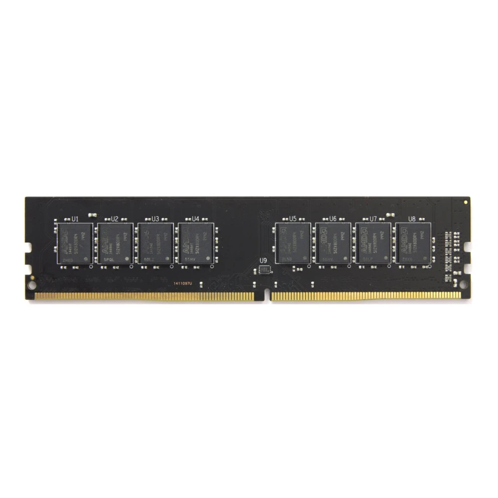 ОЗУ AMD R744G2400U1S R744G2400U1S-U DIMM, DDR4, 4 Гб, 2400 МГц