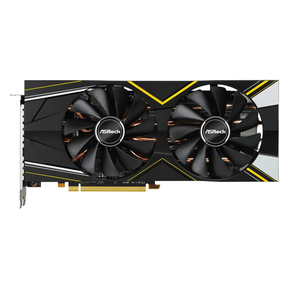 Видеокарта ASRock Radeon RX 5700 XT Challenger D 8G OC RX5700XT CLD 8GO 8 ГБ