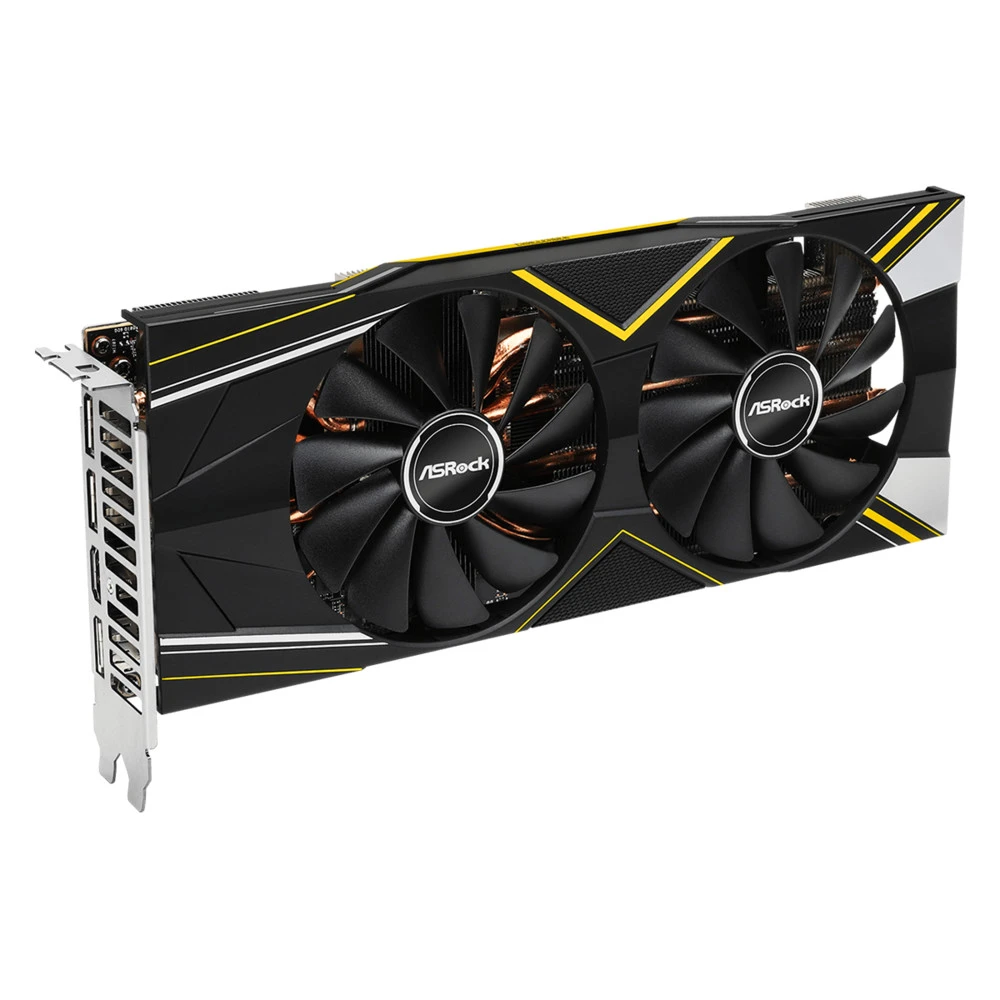 Видеокарта ASRock Radeon RX 5700 XT Challenger D 8G OC RX5700XT CLD 8GO 8 ГБ