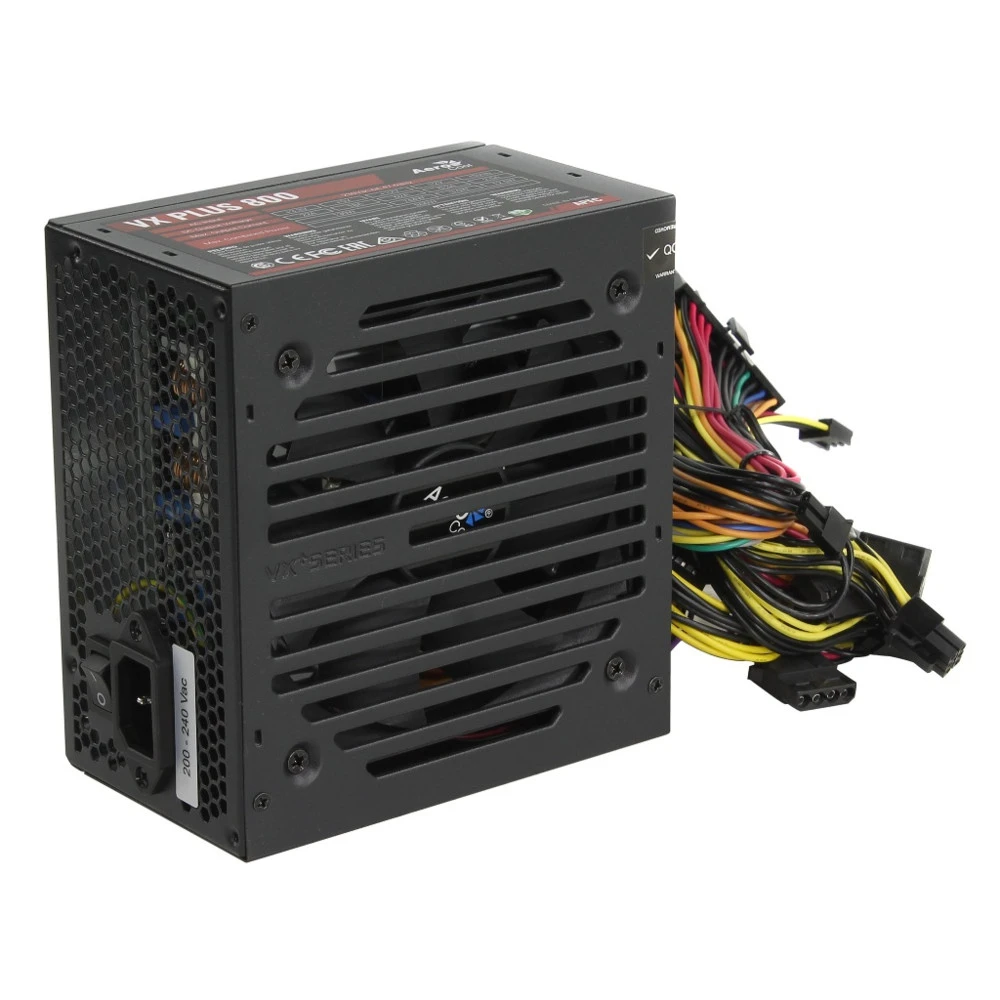 Блок питания Aerocool VX PLUS 800 RGB 800 Вт