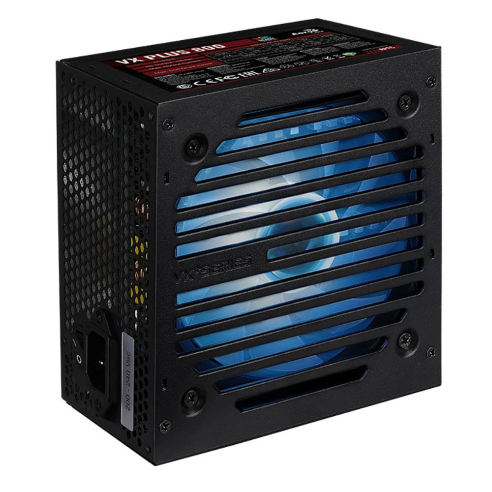 Блок питания Aerocool VX PLUS 800 RGB 800 Вт