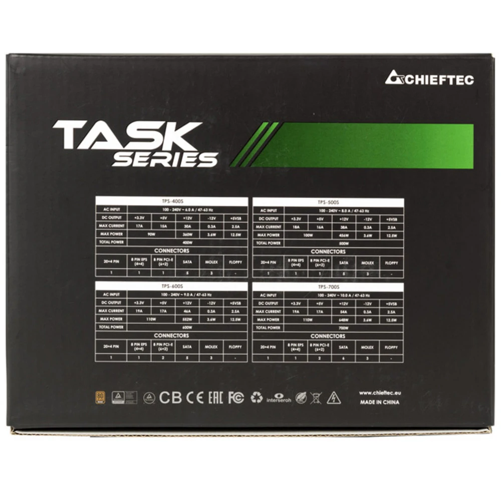 Блок питания Chieftec TPS-700S 700 Вт