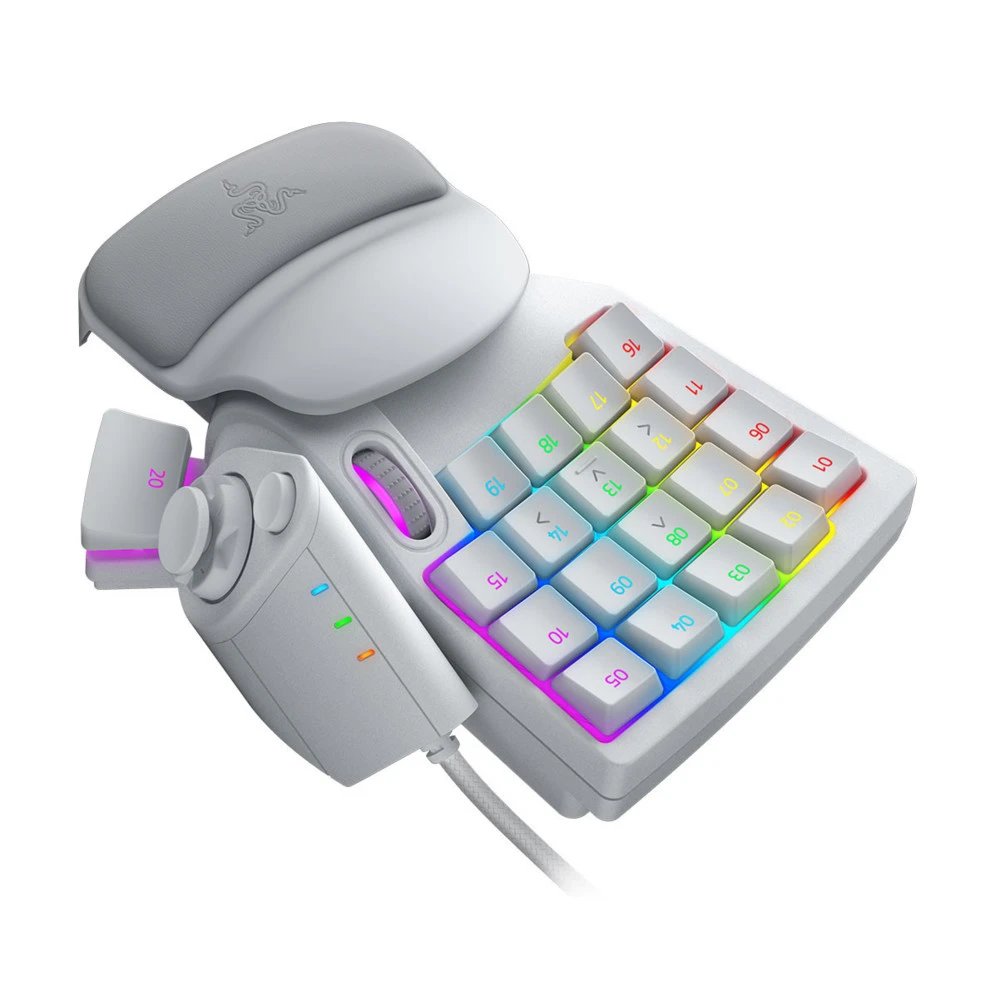 Клавиатура Razer Tartarus Pro Mercury/ RZ07-03110200-R3M1 Проводная, USB