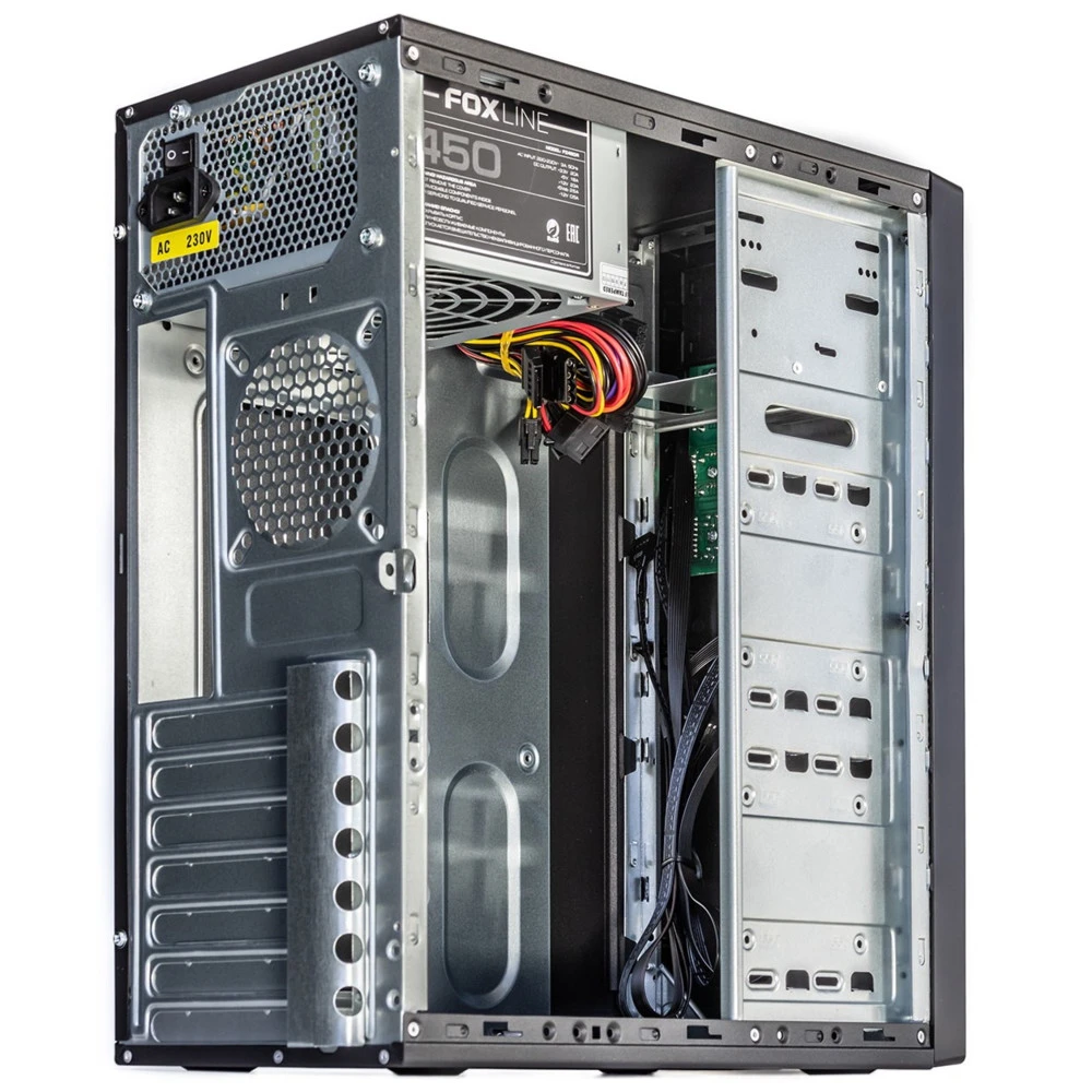 Корпус Foxline FL-301 FL-301-FZ450R Mid-Tower
