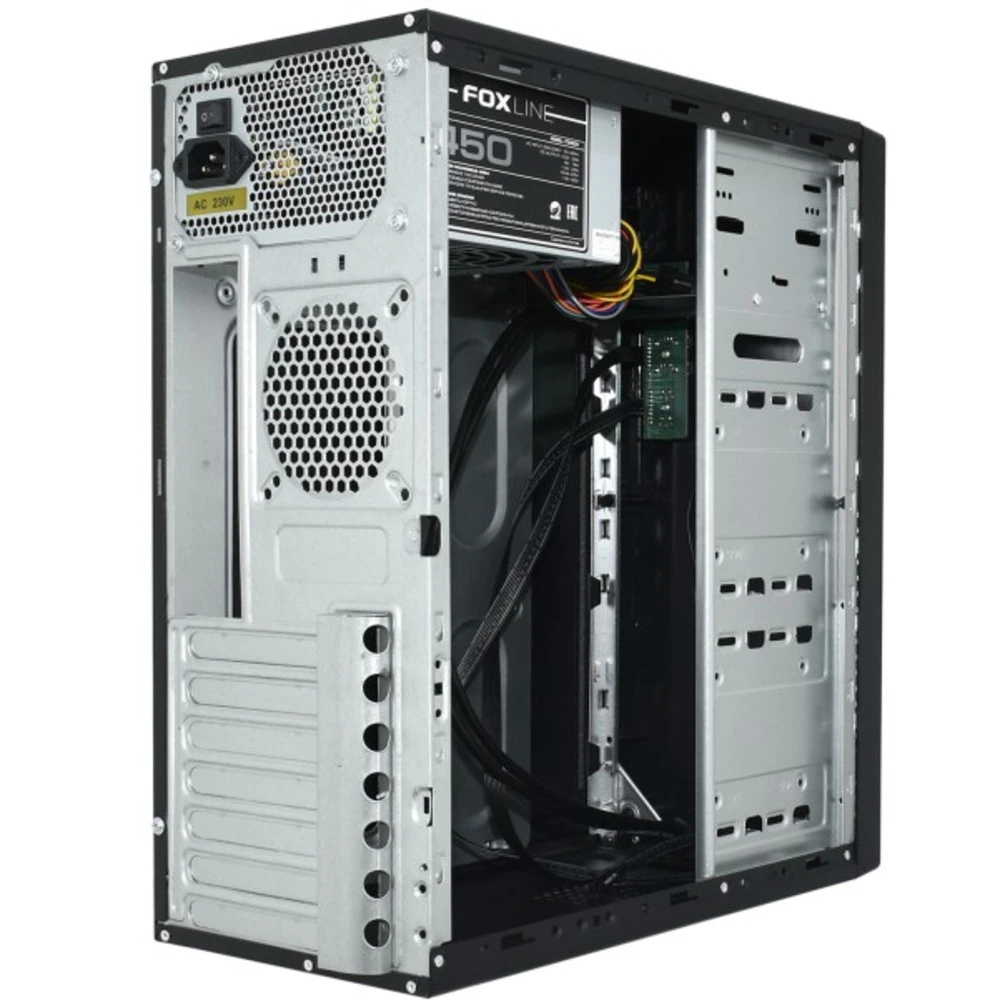 Корпус Foxline FL-301 FL-301-FZ450R Mid-Tower
