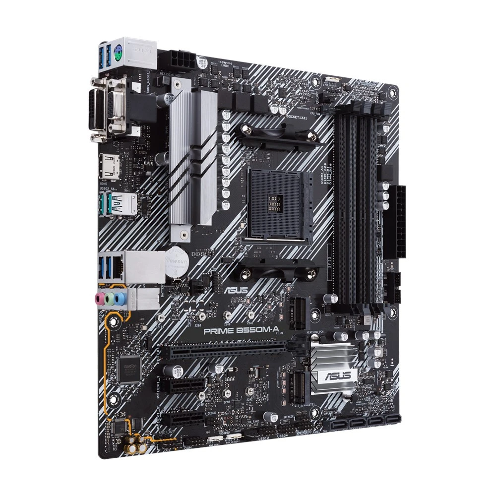 Материнская плата Asus PRIME B550M-A Micro-ATX, AMD AM4