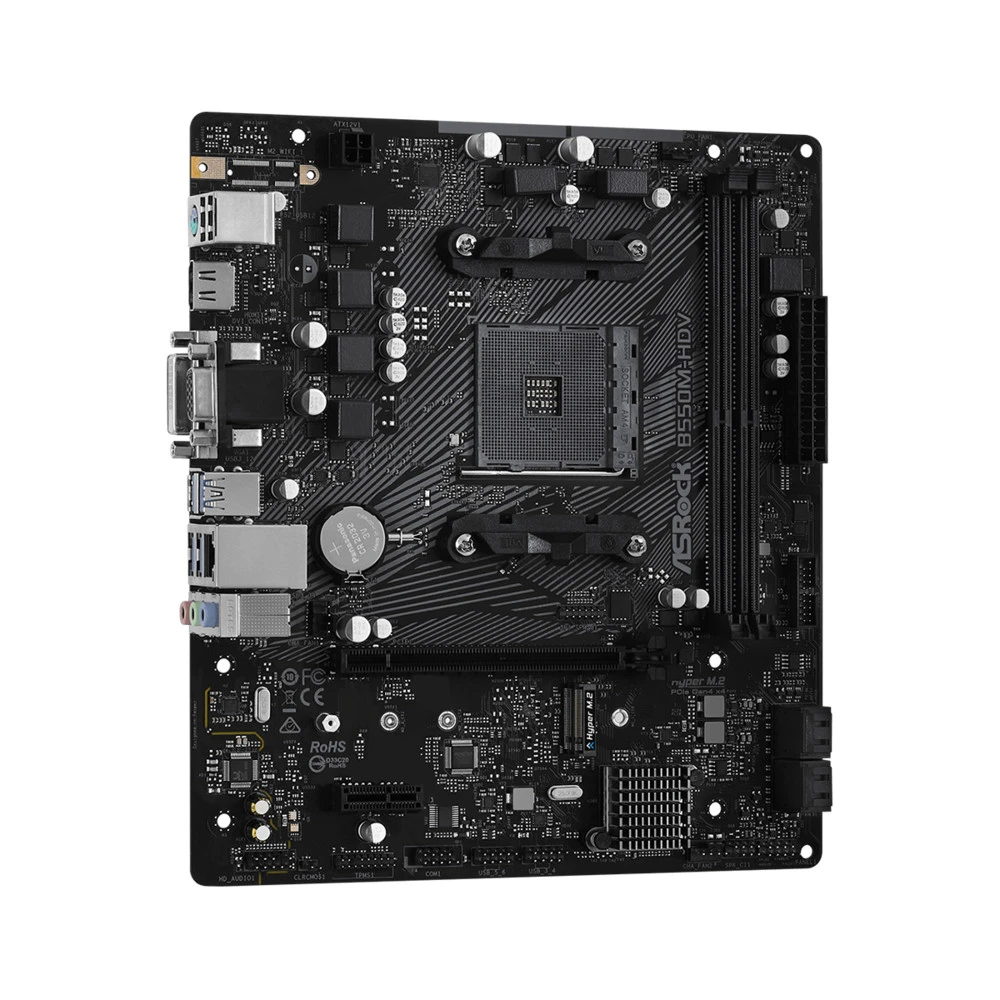 Материнская плата ASRock B550M-HDV Micro-ATX, AMD AM4