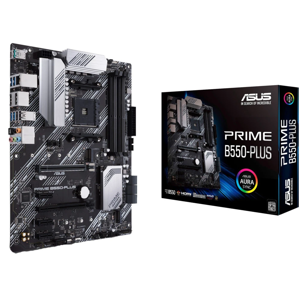 Материнская плата Asus PRIME B550-PLUS 90MB14U0-M0EAY0 ATX, AMD AM4